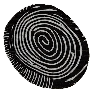 Black And White Fingerprint PNG Jon28