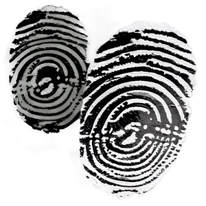 Black And White Fingerprint PNG Tyy97 PNG