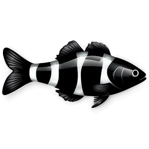 Black And White Fish Transparent PNG Qqy PNG