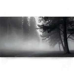 Black And White Fog Overlay PNG 64 PNG