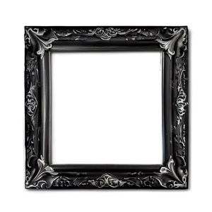 Black And White Frame Border Png 06262024 PNG image