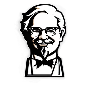 Black And White Kfc Logo PNG 05252024 PNG