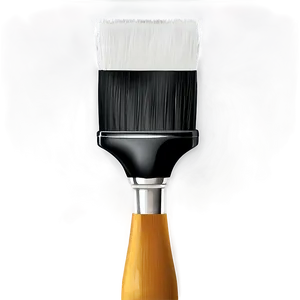 Black And White Paint Brush PNG Orl