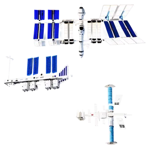 Black And White Sketch Of Iss PNG 06282024 PNG