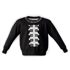 Black And White Sweater PNG 60