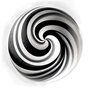 Black And White Swirl PNG Kmj PNG