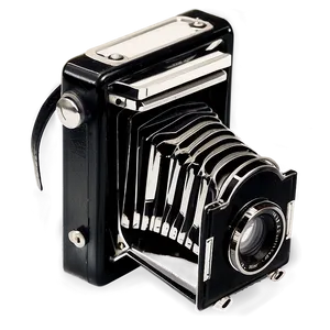 Black And White Vintage Camera Png Piq76 PNG image