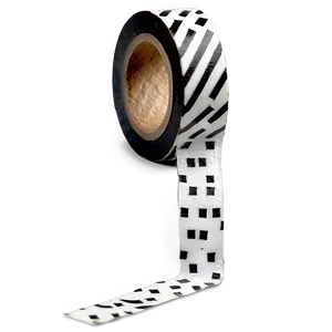 Black And White Washi Tape Png 42 PNG image