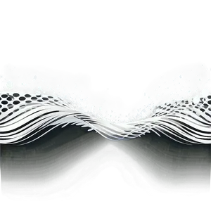 Black And White Wave Pattern Png 06272024 PNG image