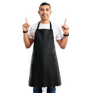 Black Apron PNG Rns