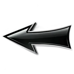 Black Arrow For Tutorial Video PNG Cqh PNG