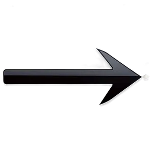 Black Arrow For User Interface Png 05252024 PNG image