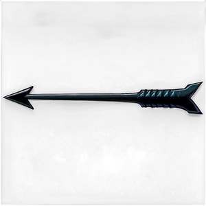 Black Arrow For Video Game PNG Fkg PNG