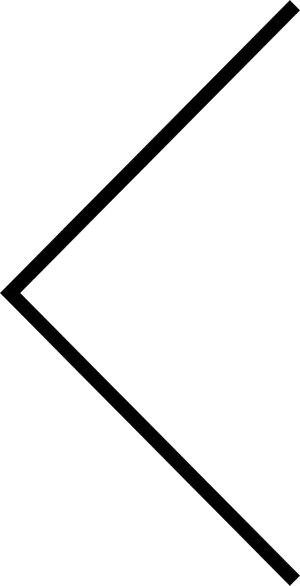 Black Arrow Icon Simple Design PNG