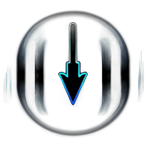 Black Arrow Indicator PNG Cgy15 PNG