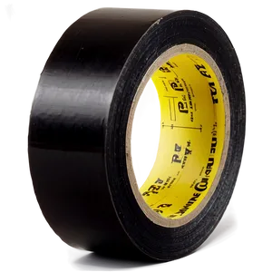 Black Automotive Tape PNG 06272024