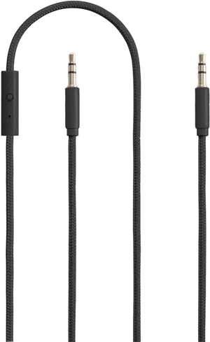 Black Auxiliary Audio Cable PNG