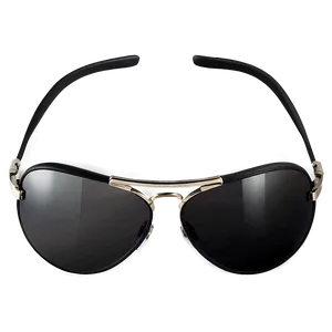 Black Aviator Sunglasses Png 06202024 PNG image