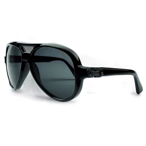 Black Aviator Sunglasses Png 06272024 PNG image