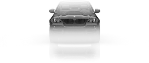 Black B M W Front View