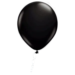 Black Balloons PNG Omh