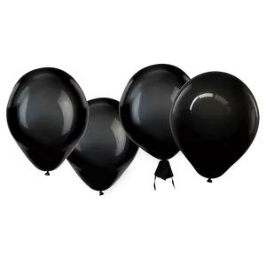 Black Balloons Png Pvo77 PNG image