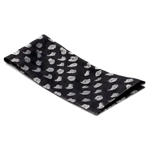 Black Bandana Accessory PNG 4