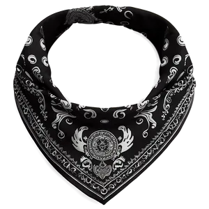 Black Bandana Art PNG Cpk