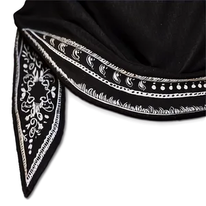 Black Bandana Headband PNG Nil50 PNG
