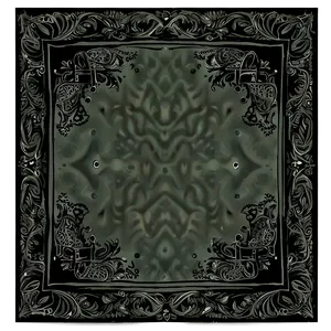 Black Bandana Neck Gaiter PNG 06122024 PNG