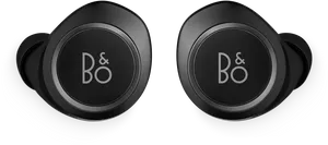 Black Bang Olufsen Earbuds PNG