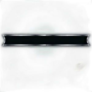 Black Banner For Advertising PNG 36