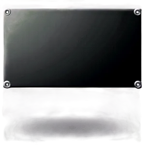 Black Banner For Advertising PNG Vkn35 PNG