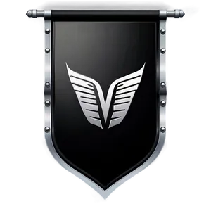 Black Banner For Logo PNG Iep PNG