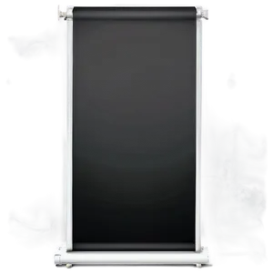 Black Banner For Social Media PNG 06132024 PNG