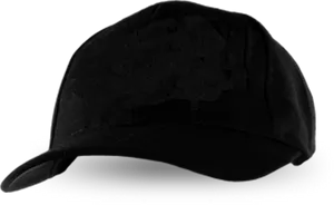 Black Baseball Cap Isolated PNG