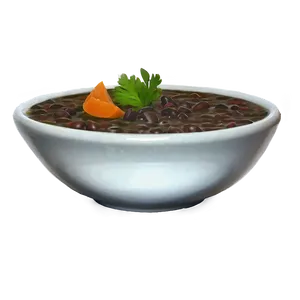 Black Bean Soup PNG 40 PNG