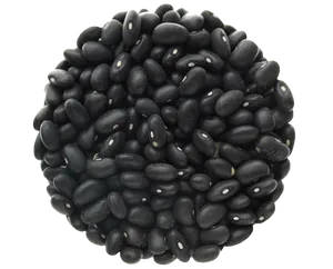 Black Beans Sphere Formation PNG image