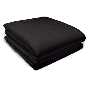 Black Bed Sheets Png 06282024 PNG image