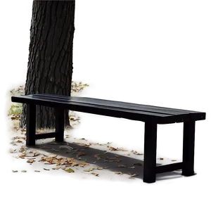 Black Bench PNG 05232024