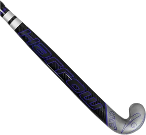Black Blue Hockey Stick