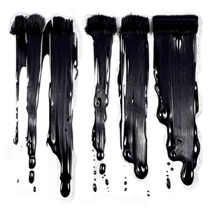 Black Blur Brush Stroke PNG Ndn PNG