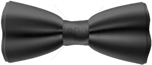 Black Bow Tie Graphic PNG image