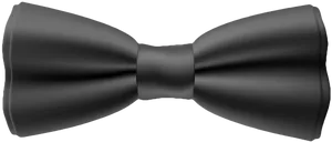Black Bow Tie Graphic PNG image