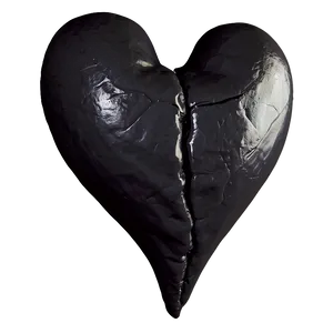 Black Broken Heart D