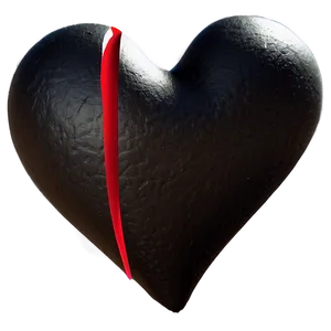 Black Broken Heart Emoji Png Djj PNG image