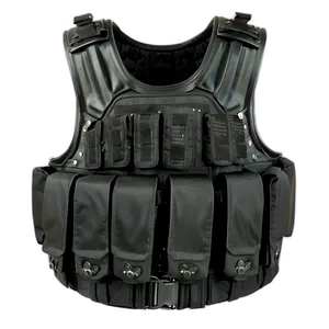 Black Bulletproof Vest Png 3 PNG image