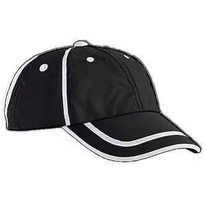 Black Cap For Sports PNG 06122024
