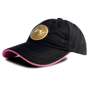 Black Cap For Women PNG Kgn