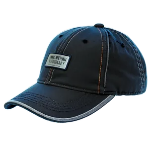 Black Cap With Buckle Closure PNG 06122024 PNG